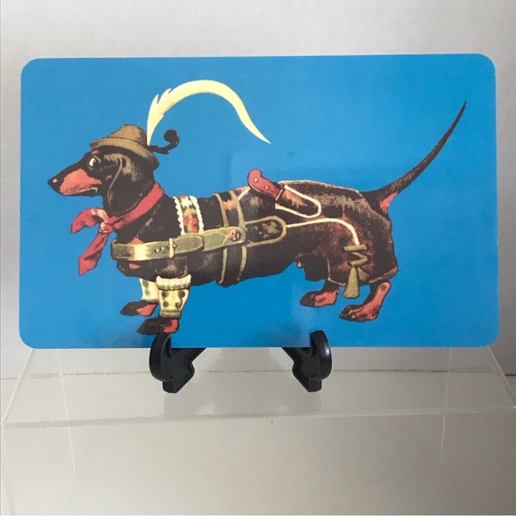 Set of 2 Vintage German Dachshund Dog Signs - RARE & UNIQUE - Picture 8 of 16